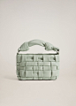 Lattice design bag -  Woman _ Mango Greece