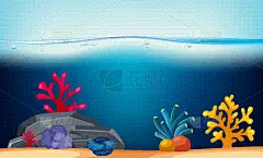 自然,礁石,景象,水下,鸡尾酒,旅途,图像,海洋,壁纸,度假