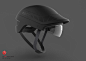 Optic | Augmented Reality Helmet : Optic gives cyclists the visual information to make safer decisions on the road by integrating front and rear cameras with 360-degree proximity and collision detection. The visor doubles as a heads-up display where Optic