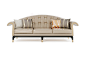 金凯莎·卡迪亚系列908C现代轻奢欧式三人位沙发（D类半皮）-轻奢家具，现代轻奢家具，现代欧式家具，现代时尚家具，欧式现代家具-金凯莎欧式家居官网