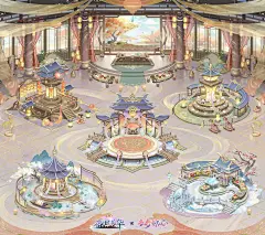 皇宫宴会地图@盛世芳华手游 的个人主页 - 微博