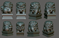 Chinese Fu-dog, Zhelong XU : Designed by myself:)