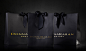 Nothing speaks to sophistication like black minimal packaging. Donna Karan’s luxury retail packaging does just that with black beater-dyed paper for dark richness and an embossed, metallic gold hot stamp logo.