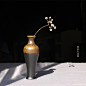 [大瓷馆]大号玉净瓶陶瓷花瓶花插花器容器观音拿礼物案台创意摆件-淘宝网