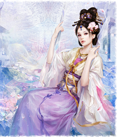 氰天采集到玄幻古风 女