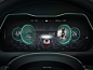 New Design in Car Dashboard No.3 hmi ux ui dashboard concept