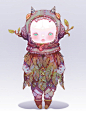 一组炫酷的人物插画鉴赏
via 刘远 ​​​​