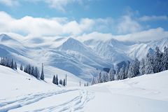 应变视觉3采集到雪景-房子