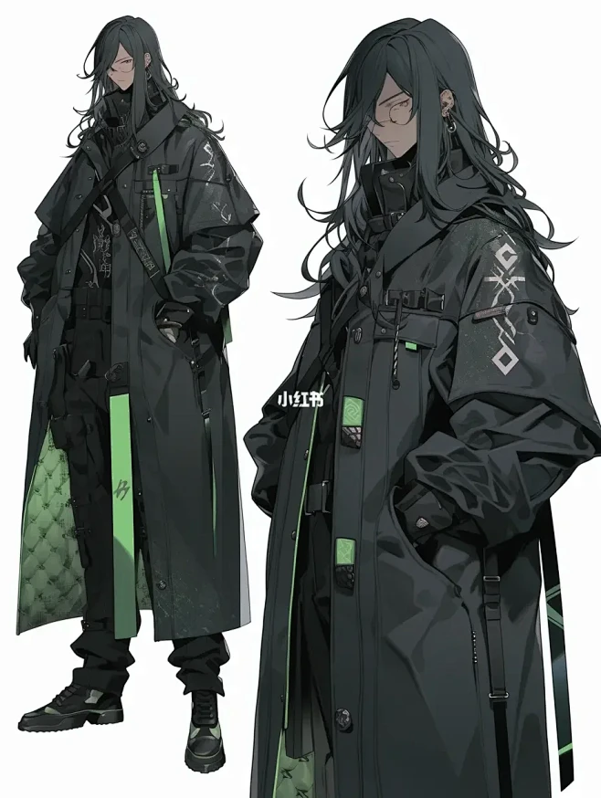 角色｜程序猿｜赛博朋克服饰