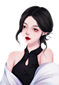 美女1