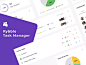 企业项目任务管理主题Web UI套件designshidai_ui73