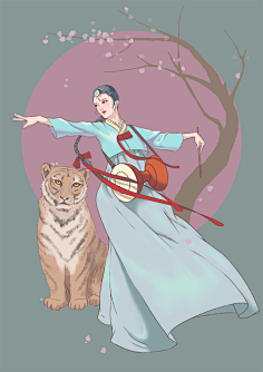卡通人物-花瓣网|陪你做生活的设计师 | q版 古风 铃铛