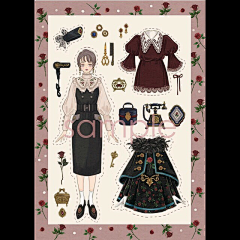 乙的私人收藏采集到【艺术家】Fouatons-洋服店魔法衣橱