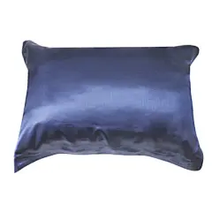 丝若水品质 整幅加厚22姆米桑蚕丝枕套 双面真丝枕套加边款 定制