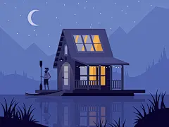 Floating Cabin
by Rich Stromwall