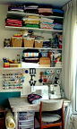craft room | I Want to be This Organized