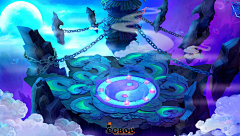 明天会更美好_91667采集到魔幻背景
