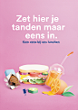 Dutch Railways : The Dutch Railways company wants to promote the consumption of their restaurants and cafes of their stations. In order to do it, they create flyers that encourage passengers to have breakfast on their way to work or to have dinner on thei