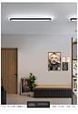 衣帽间灯具 北欧风格现代简约长条前台办公室led吸顶灯 过道灯饰-tmall.com天猫 _过道、楼梯采下来 #率叶插件，让花瓣网更好用#