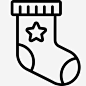 采购产品长袜圣诞节装饰图标_88ICON https://88icon.com 采购产品长袜 圣诞节 装饰 礼品 礼物 袜子 壁炉装饰 圣诞节线图标