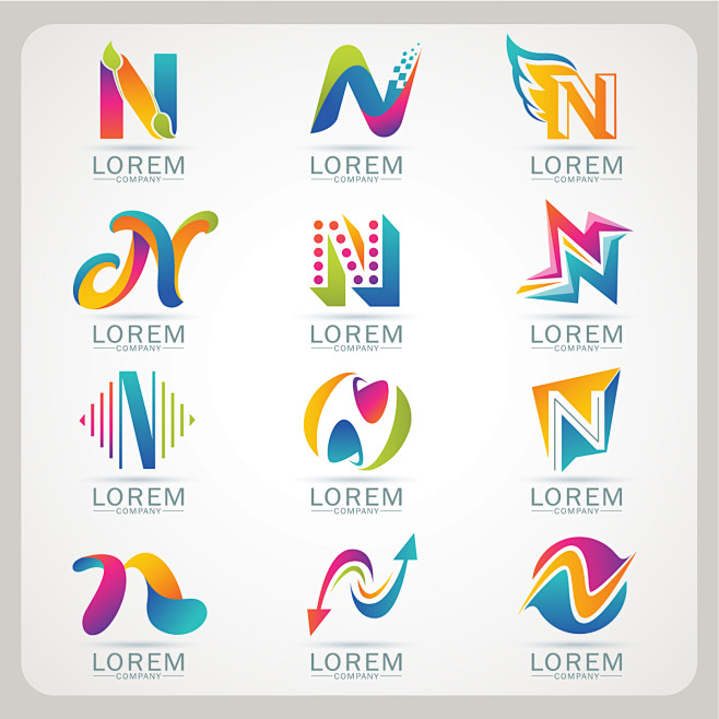 字母LOGO标志标识设计
