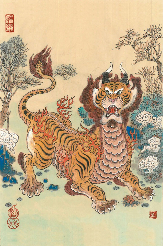 龍生九子-狴犴：龍生九子，各有不同，老大囚牛、老二睚眥、老三嘲風、四子蒲牢、五子狻猊、六子赑屃、七子狴犴、八子負屃、老九螭吻。