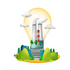 灯泡创意手绘地球绿色环保高清模板免费下载-趣麦麦图