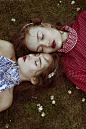 forgotten fairytales : Photography: Marta Bevacqua; Models: Valeria @ IMG, Ines @ Marilyn; mua: Fanny Maurer; hair: Mayu Morimoto; styling: Andréa Saint Andrieu