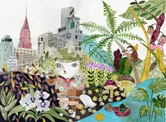 太牛了吧！2020日本JIA插画大奖得奖作品出炉，中国揽获年度大奖和金奖！ : //// 最 精 彩 的 美 术 类 公 众 号 ///今天小志给大家分享2020年日本JIA奖项的插画作品