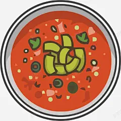 咖喱汤快餐 创意素材