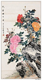 名家国画作品 —— 《菊花》