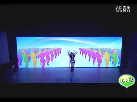 互动光影舞蹈-花瓣网