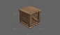 方形箱子，木箱子，货物3d模型 - 场景物件 蛮蜗网