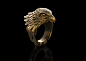 Eagle Ring, Jared Haley : Eagle Ring sculpted in Zbrush