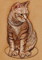 gumi 2015 -Workshops crumb leather craft classroom clam Fujita Craft School short course 2015  to figure carving your cat #leather; cat; craft; carving;