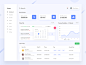 Admin CRM dashboard