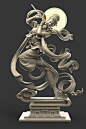 敦煌雕像模型 - 角色/人物/生物 - 作品模型 - CG模型网
