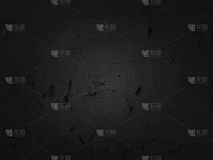 暗黑色风化石膏混凝土墙面背景。废弃的黑色灰泥墙面纹理背景。墙体碎片带有划痕和裂痕。装饰图案的背景。