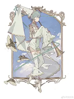 【插画】日系人物速写团练！合作画师 苟狗枸够