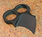 Ring Knife. Concealable and effective. Worn in reverse with the blade inside your palm it's a perfect tool for opening arteries. Be creative and decorate the visible ring side with gold or silver paint and cheap costume gems to transform it into jewelry f