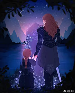 #插画#师 pinktofu_art 笔下的人物造型鲜明充满异域风情的人物插画 ​​​​