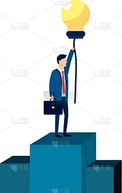 男商人,头像,卡通,商务,专业人员,经理,手提箱,现代