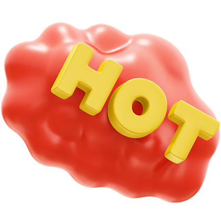 Hot Deal 3D Illustra...