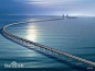 杭州湾跨海大桥是一座横跨中国杭州湾的跨海大桥，北起浙江省嘉兴市海盐郑家埭，南至宁波市慈溪水路湾。杭州湾跨海大桥是继上海浦东东海大桥之后，中国改革后第二座跨海跨江大桥。从宁波到上海即可经过此桥。