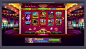 UI/UX Game Designer and Game Artist - Casino Lobby Design : A complete redesign of Caesars casino social slots game web app