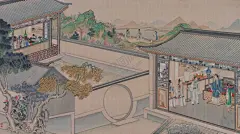 红楼梦 【酷图网】红楼梦,红楼梦长卷,红楼梦绘画,国画,名画,文物,宝藏,艺术,艺术瑰宝,工笔,笔法,盛世,临摹,赏析,扫描,分段,合层,注意是合层