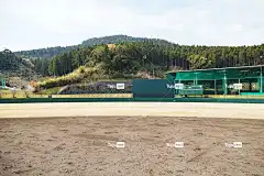 天福球场背屏的摄影素材