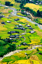 稻,梯田,mud pot,田地,越南,拉茶,沙坝,垂直画幅,无人,东南亚半岛
