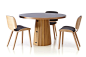 Container Table Bodhi 7056 with Linoak Top by Marcel Wanders