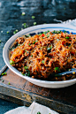 Ants Climbing a Tree (Sichuan Glass Noodle Stir-fry), by thewoksoflife.com